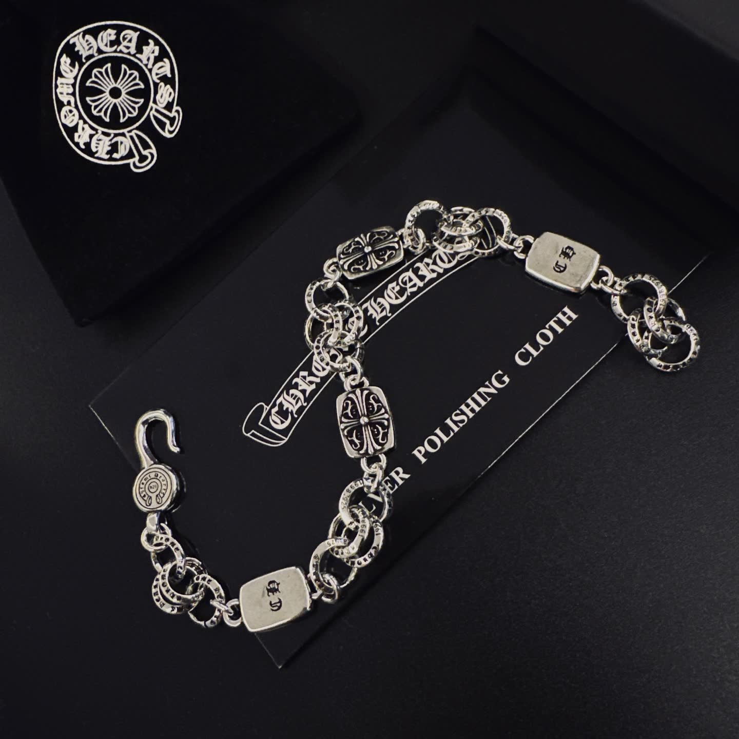 Chrome Hearts Sterling Silver Filigree Bracelet